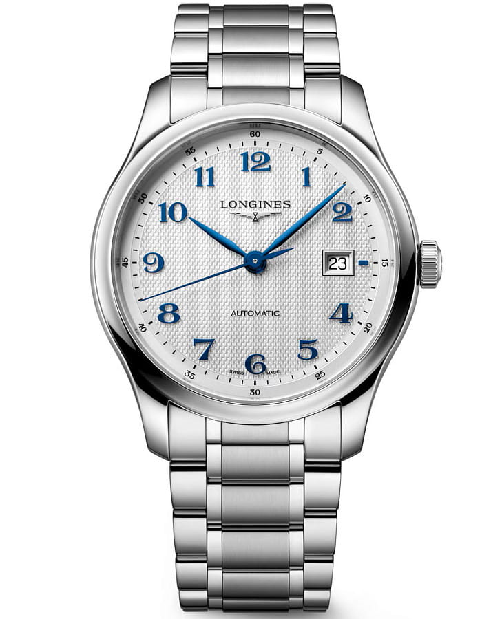 Часы Longines Master Collection L2.950.4.73.6 — мужские, серебристый