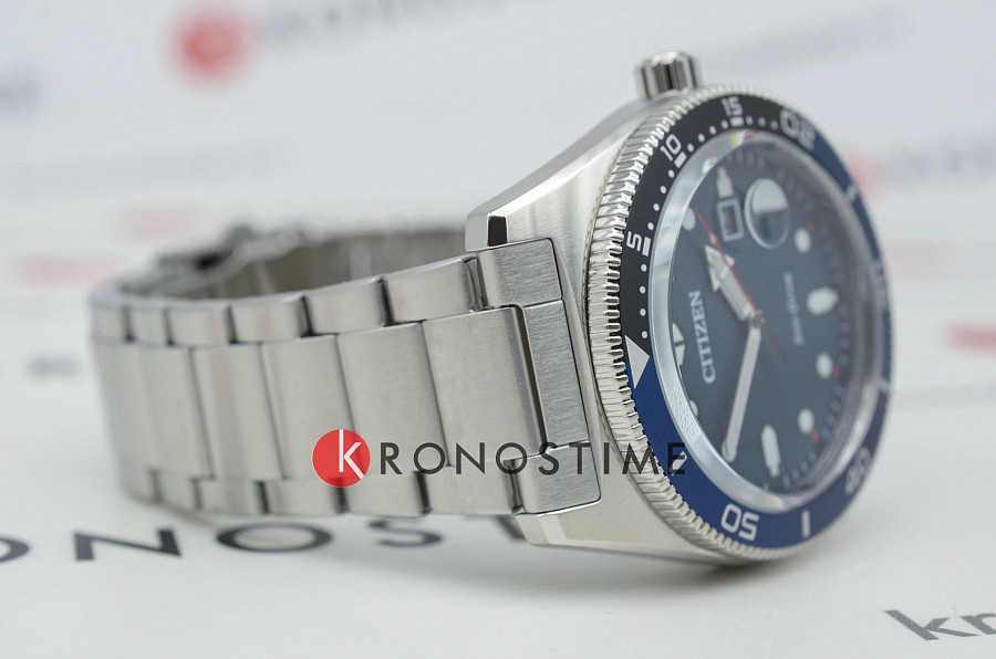 Часы Citizen Eco-Drive AW1761-89L — синий, металл сталь