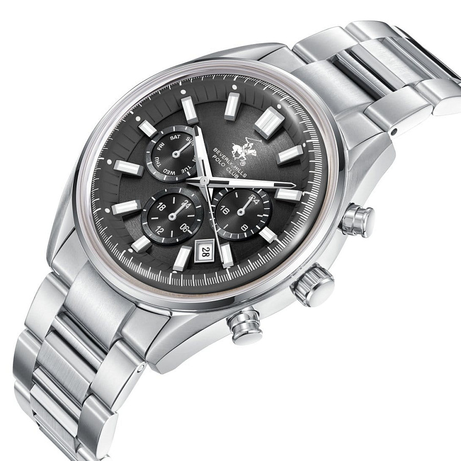 Часы Beverly Hills Polo Club BP3781X.350 — кварцевые, сталь металл