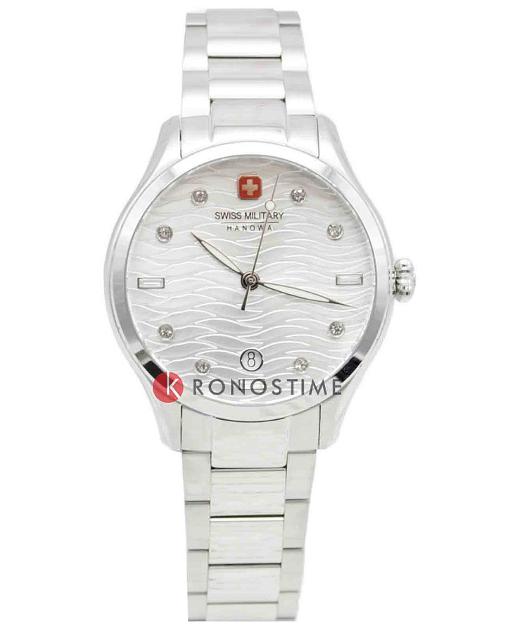 Часы Swiss Military Hanowa Manta Lady SMWLH0005301 — женские, зеленый