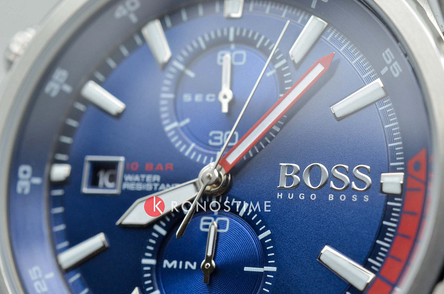 Часы Hugo Boss Globetrotter HB1513823 — нержавеющая сталь, мужские