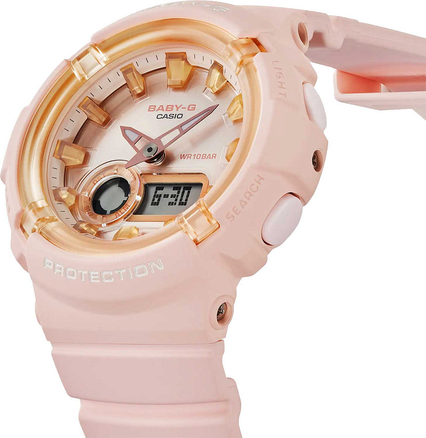 Часы Casio Baby-G BGA-280SW-4ADR (BGA-280SW-4A) — пластик, Япония