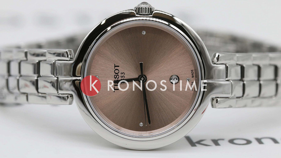 Часы Tissot Flamingo T094.210.11.336.00 — кварцевые, Швейцария, женские