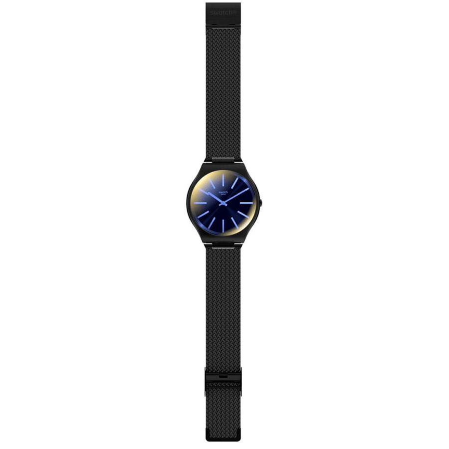 Часы Swatch Skin Irony 42 SS07B104M — кварцевые, металл сталь