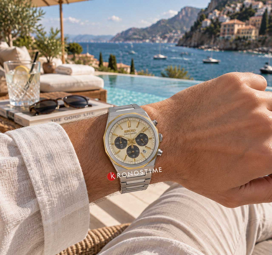 Часы Seiko Discover More HGK001P1 — нержавеющая сталь, мужские