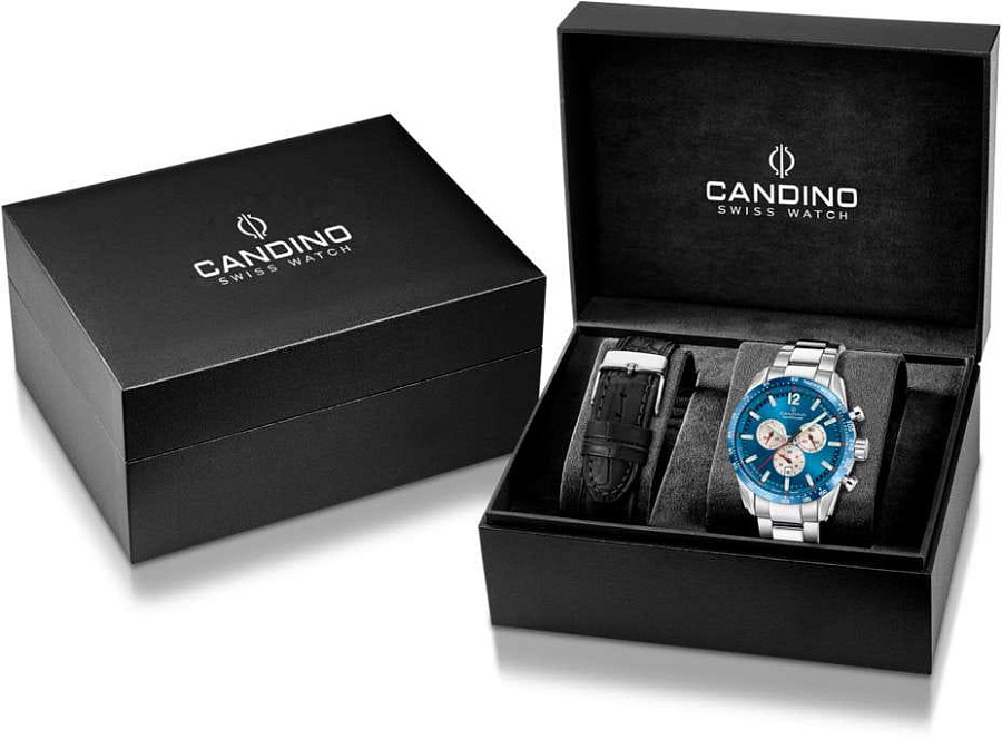 Часы Candino Gents Sport C4757/B — нержавеющая сталь, мужские