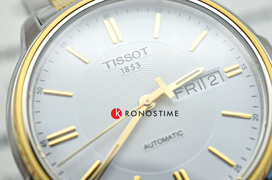 Часы Tissot Automatics III T065.430.22.031.00 — сталь металл, Швейцария