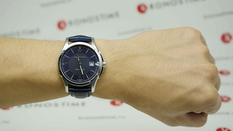 Часы Hamilton Jazzmaster Viewmatic Auto H32515641 — сталь, кожаный