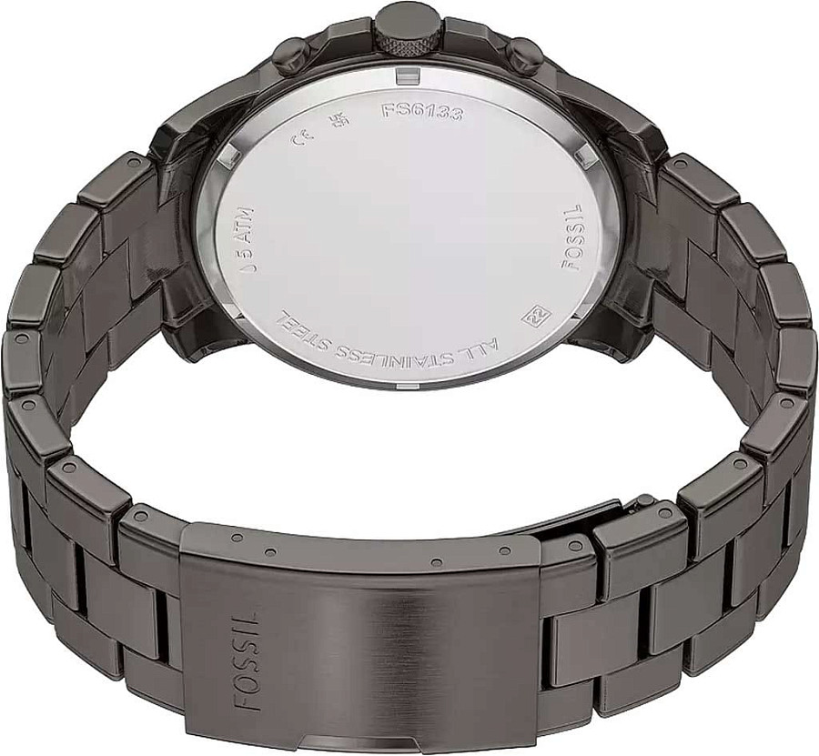 Часы Fossil Grant FS6133 — синий, металл сталь
