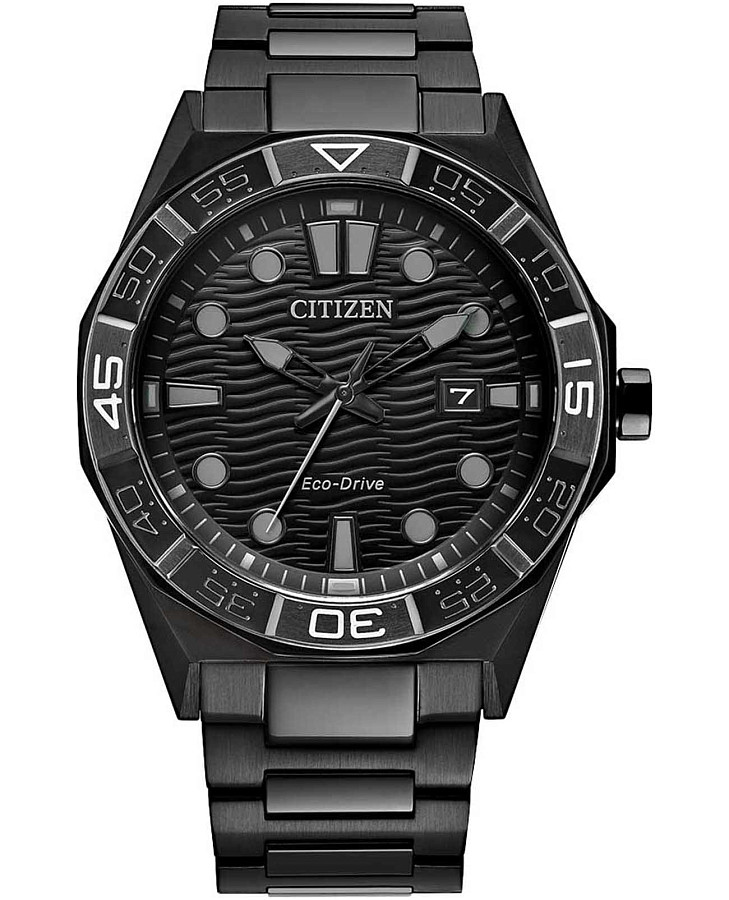 Часы Citizen Eco-Drive AW1855-52E — мужские, черный