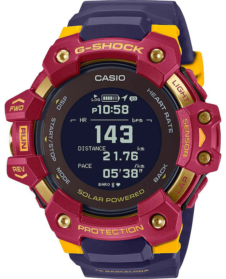 Часы Casio G-Shock GBD-H1000BAR-4DR (GBD-H1000BAR-4) — мужские, синий