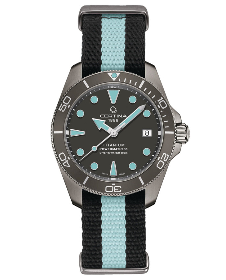 Часы Certina DS Action Diver C032.807.48.081.00 — мужские, черный
