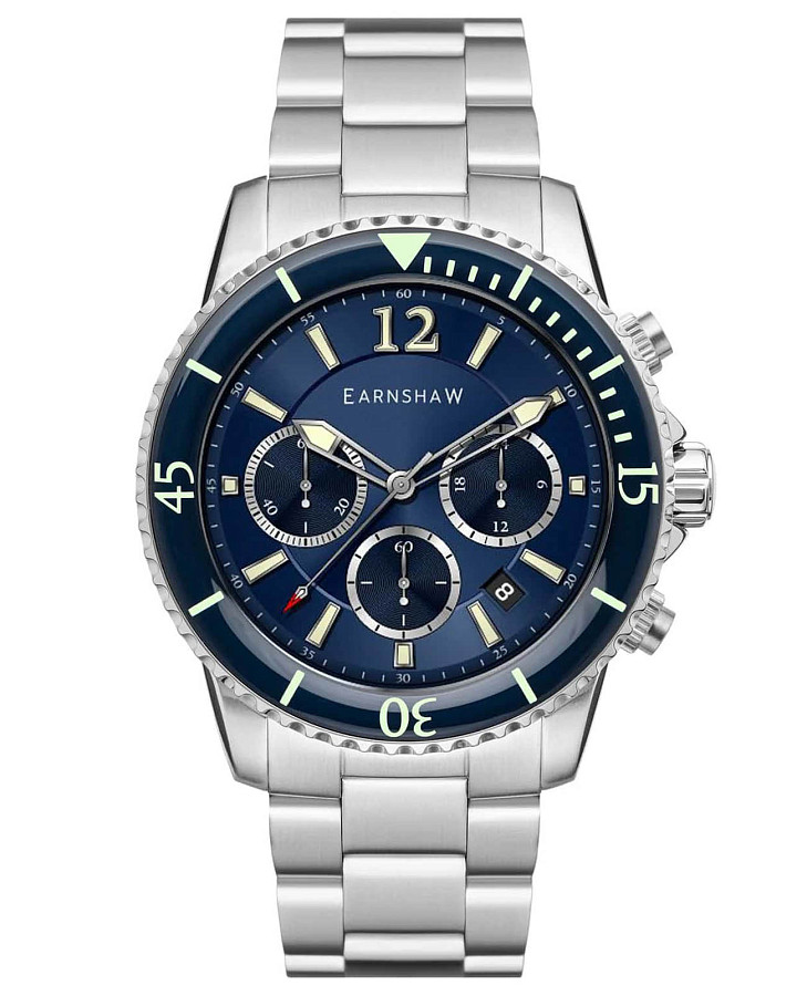 Часы Earnshaw Duncan ES-8132-22 — мужские, синий