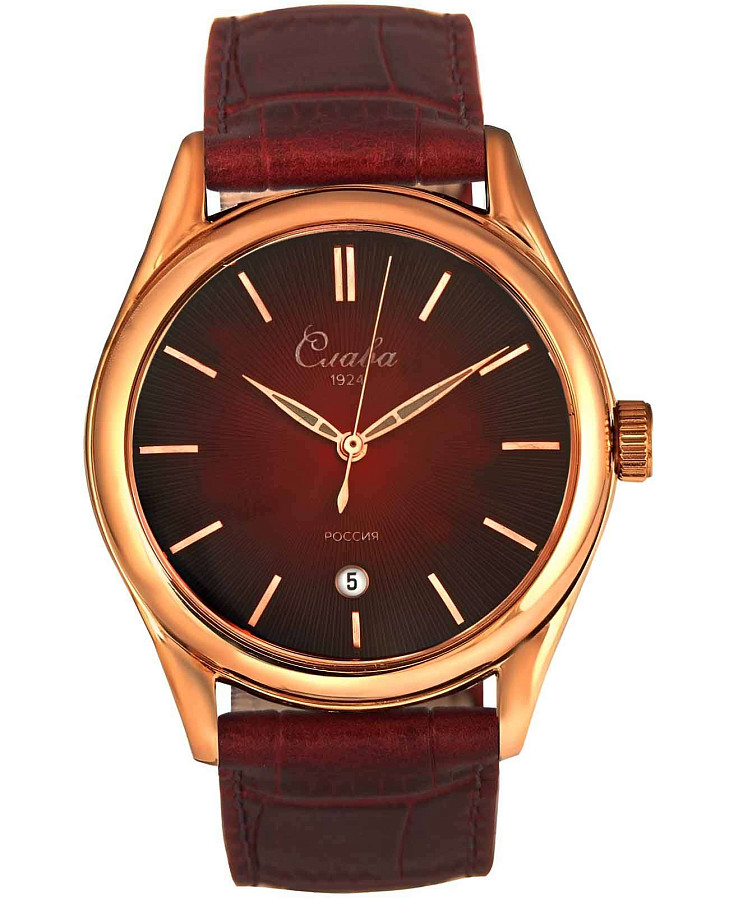Часы Слава Сенат 2493534/300-2115 — мужские, красный