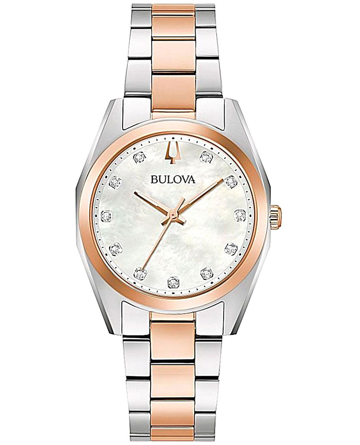 Часы Bulova Surveyor 98P207 — женские, перламутровый