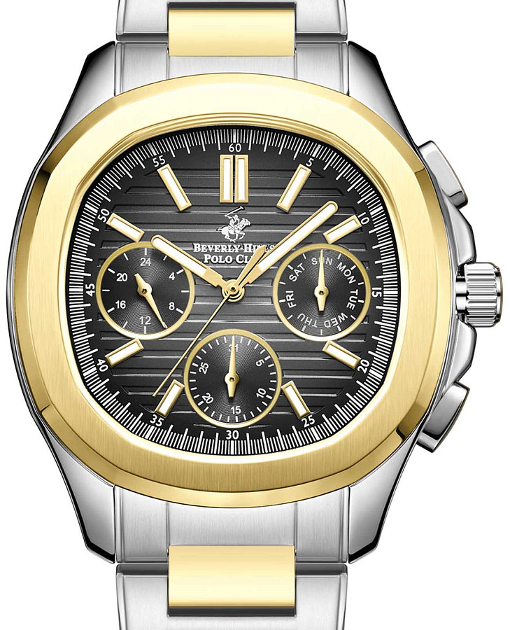 Часы Beverly Hills Polo Club BP3212X.251 — кварцевые, металл сталь