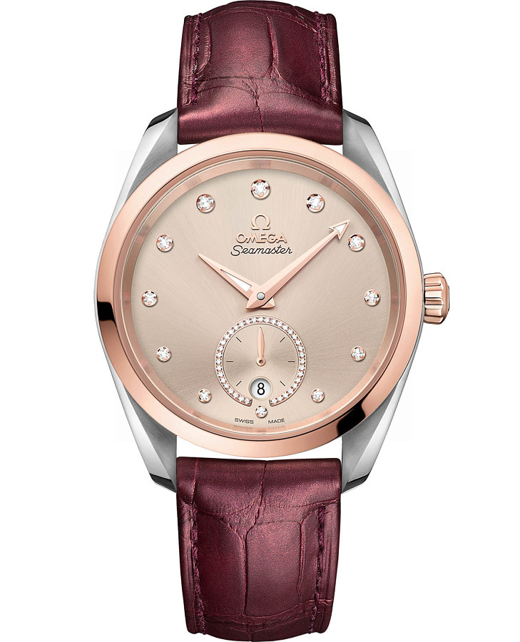 Часы Omega Seamaster Aqua Terra 220.23.38.20.59.001 — женские, бежевый