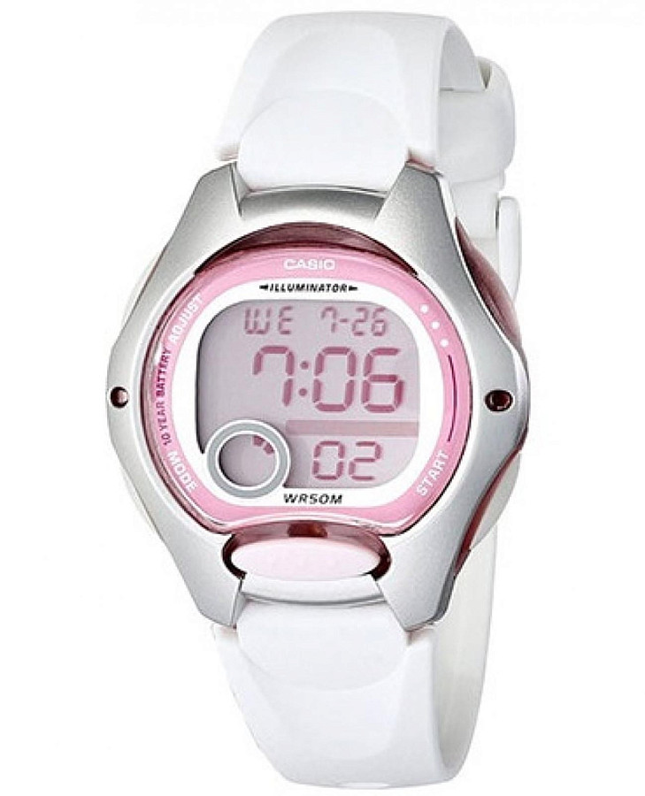 Часы Casio Collection LW-200-7AVDF (LW-200-7A) — женские, розовый