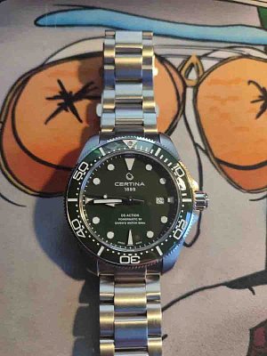 Фото покупателя: Швейцарские механические наручные часы Certina DS Action Diver C032.607.11.091.00