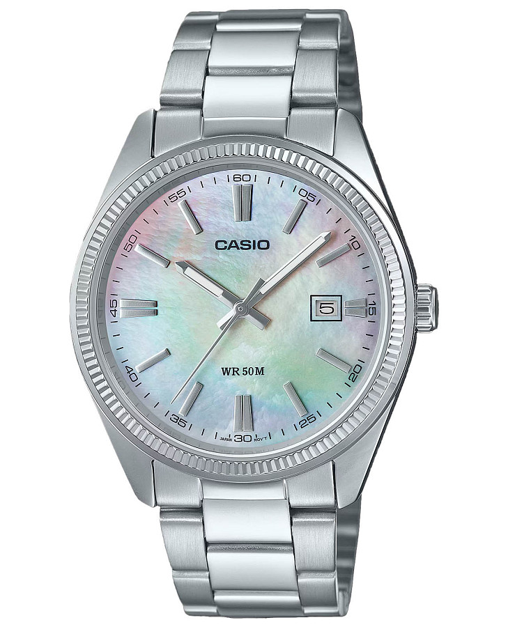 Часы Casio MTP-1302DS-7AV — мужские, перламутровый