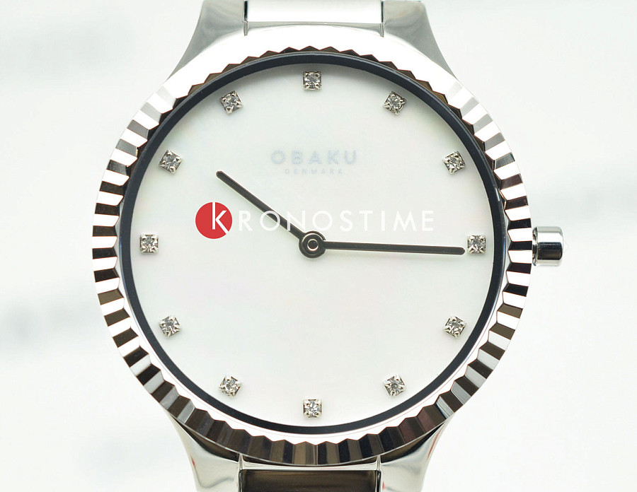 Часы Obaku Linje Jude V292LXCWSC — металл сталь, Дания