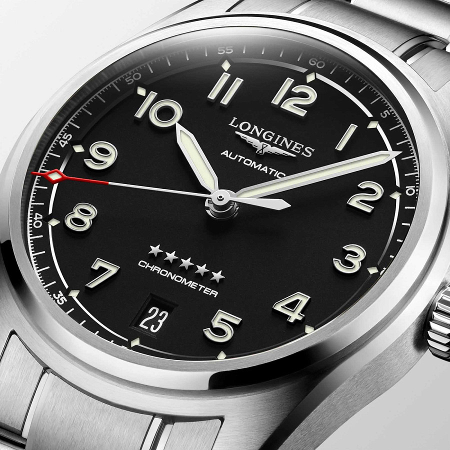 Часы Longines Spirit L3.410.4.53.6 — Швейцария, мужские