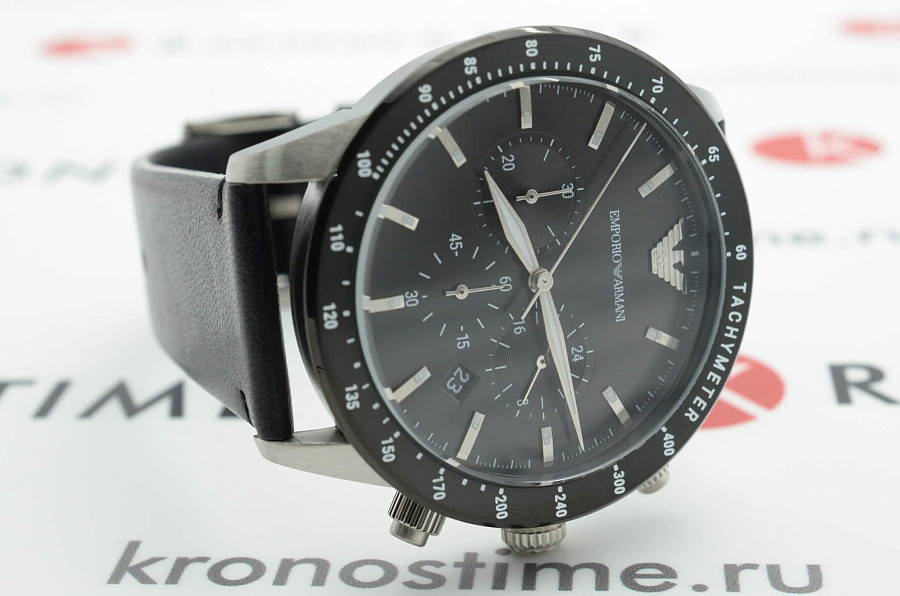 Часы Emporio Armani AR11243 — кожаный, мужские