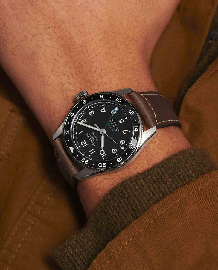 Часы Longines Spirit L3.802.4.53.2 — Швейцария, механические