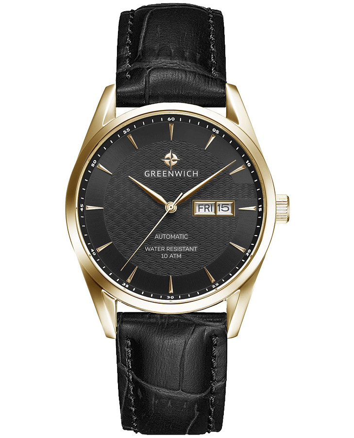 Часы Greenwich Good Luck Classic GW 074.21.31 — мужские, черный
