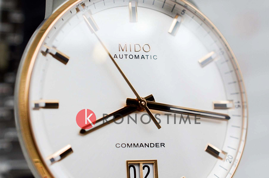 Часы Mido Commander Big Date M021.626.22.031.00 — нержавеющая сталь, мужские
