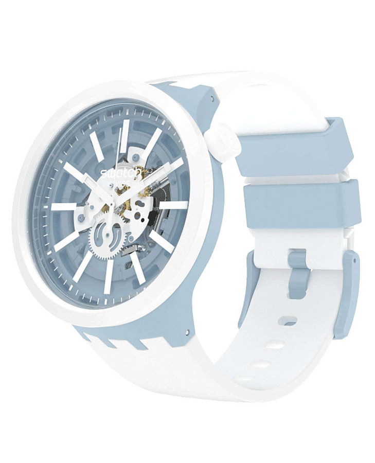 Часы Swatch Big Bold Bioceramic Lacquered SB03N103 — Швейцария, мужские