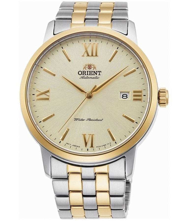 Часы Orient Classic Automatic RA-AC0F08G (RN-AC0F08G) — мужские, желтый