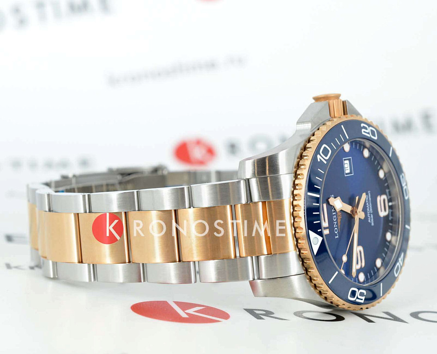 Часы Longines HydroConquest L3.782.3.98.7 — нержавеющая сталь с pvd-покрытием, мужские