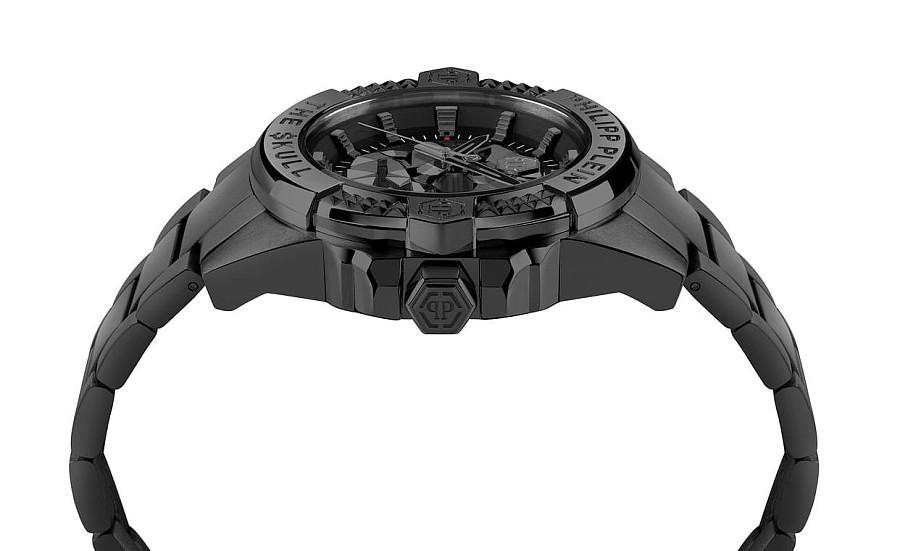 Часы Philipp Plein The Skull PWAAA3025 — кварцевые, сталь металл