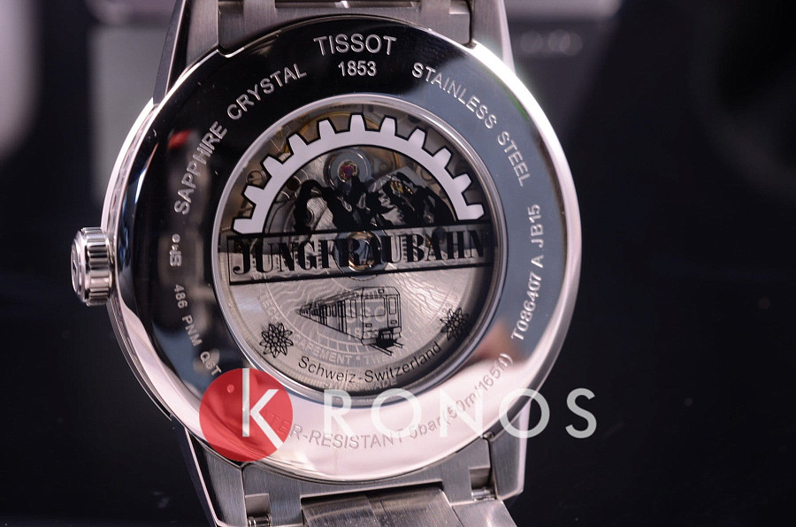 Часы Tissot Luxury Powermatic 80 T086.407.11.061.10 — мужские, серебристый