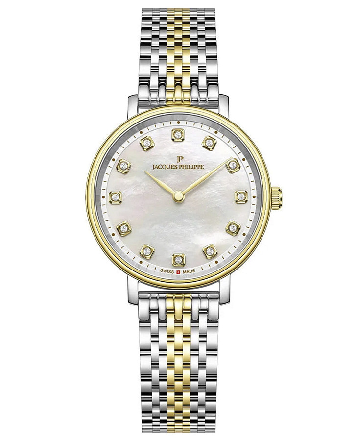 Часы Jacques Philippe Vitalicus JPQLS757388YG — женские, перламутровый
