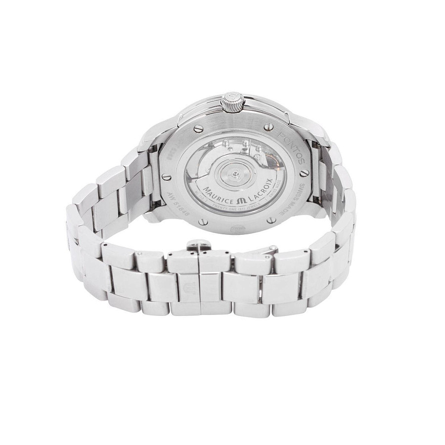Часы Maurice Lacroix Pontos Day Date PT6368-SS002-130-1 — металл сталь, Швейцария