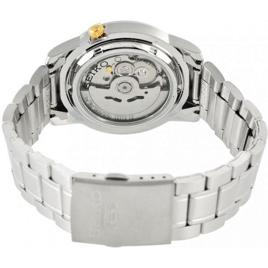 Часы Seiko 5 Regular SNKK07J1 — белый, металл сталь