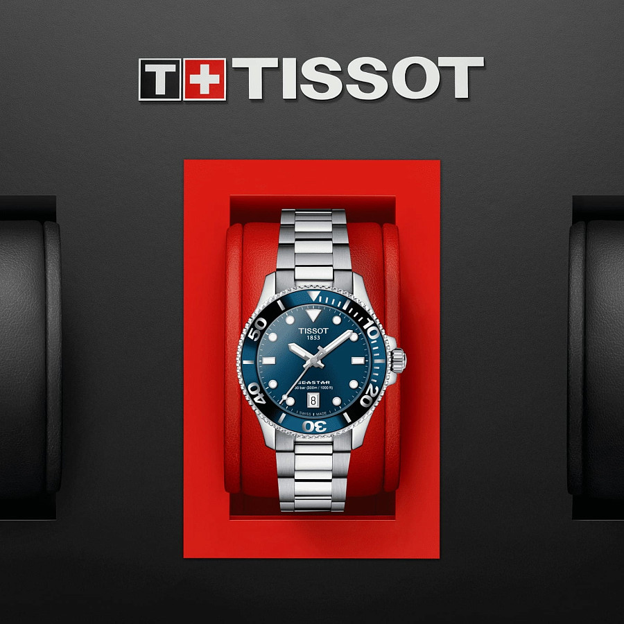 Часы Tissot Seastar 1000 T120.210.11.041.00 — Швейцария, кварцевые