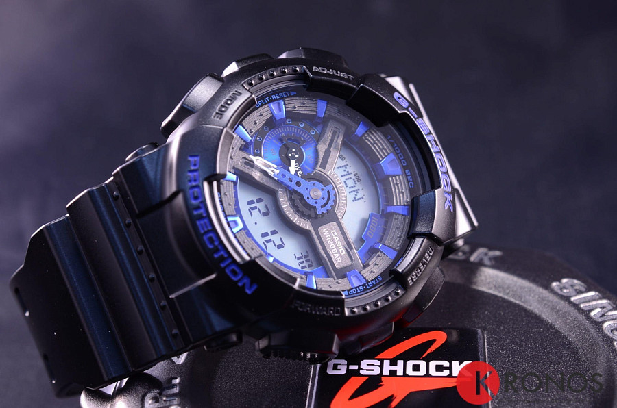 Часы Casio G-Shock GA-110CB-1A — полимер, мужские