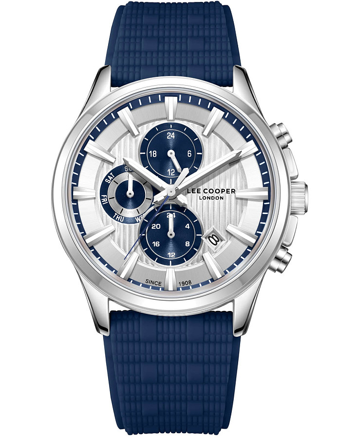 Часы Lee Cooper LC08183.339 — мужские, серебристый