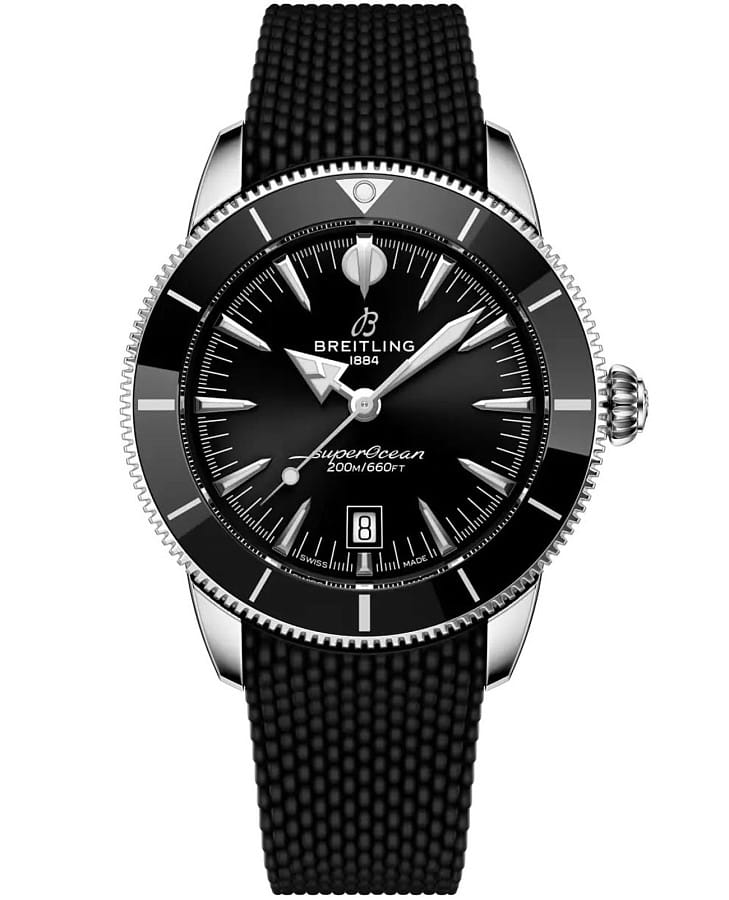 Часы Breitling Superocean Heritage B31 Automatic 44 mm AB3112241B1S1 — мужские, черный