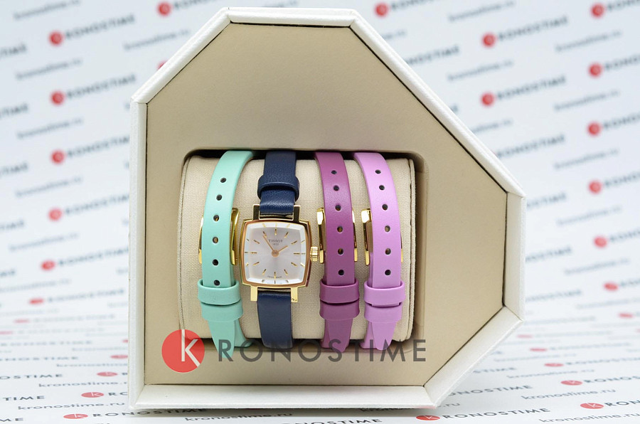 Часы Tissot Lovely Square T058.109.36.031.03 — серебристый, сталь металл
