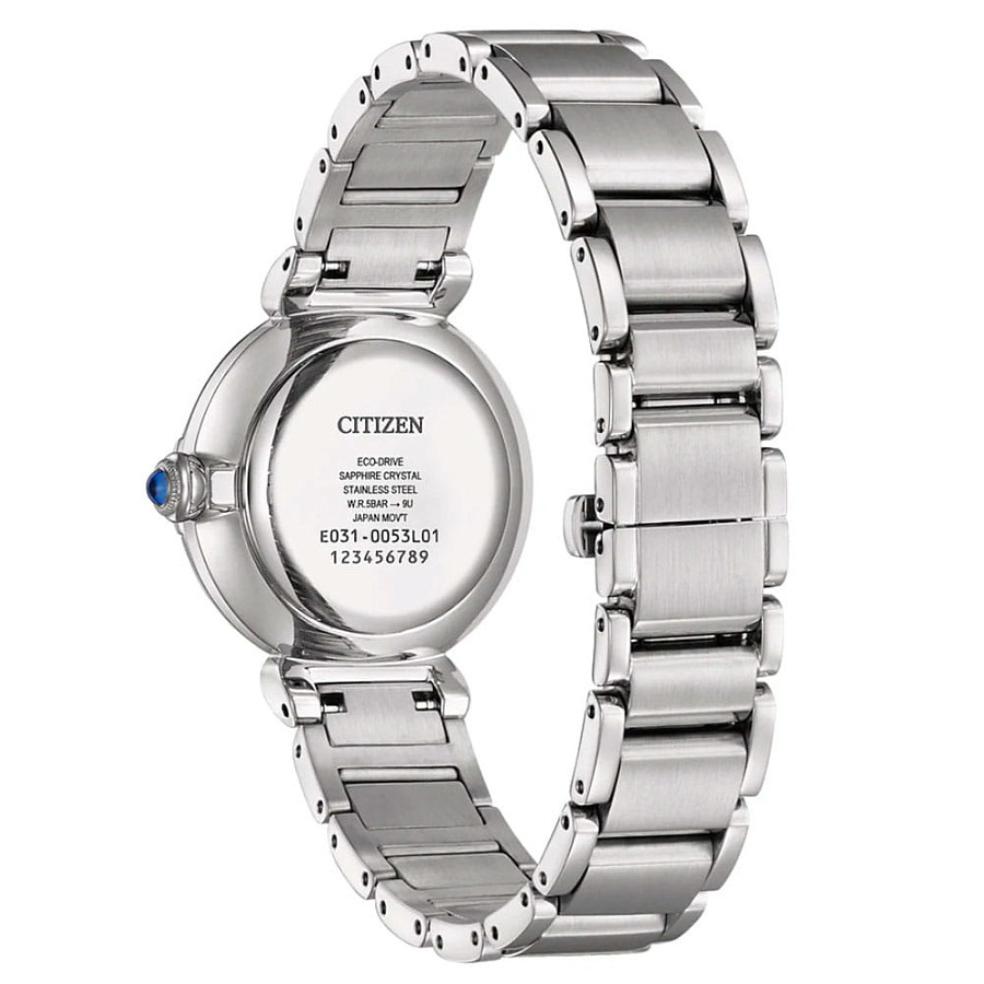 Часы Citizen Eco-Drive EM1070-83A — кварцевые, сталь металл
