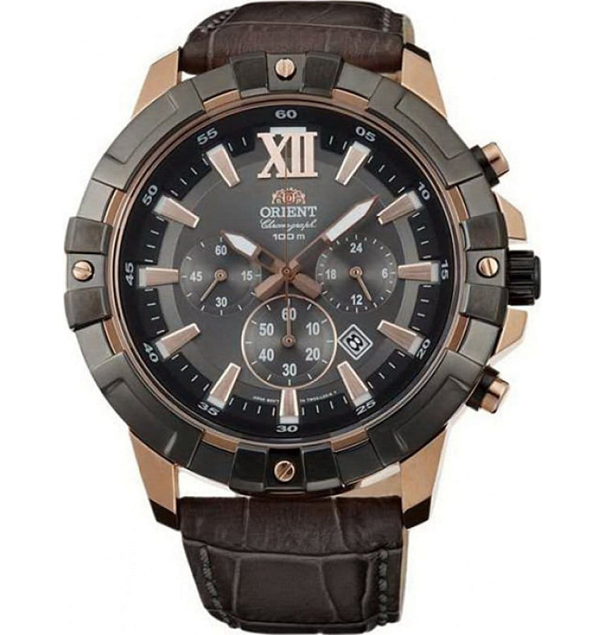 Часы Orient TW03005A (FTW03005A) — мужские, серый