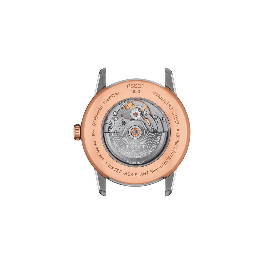 Часы Tissot Luxury Powermatic 80 T086.407.22.067.00 — сталь металл, Швейцария