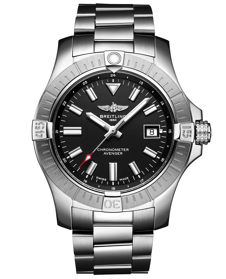 Часы Breitling Avenger Automatic 43 A17318101B1A1 — мужские, черный