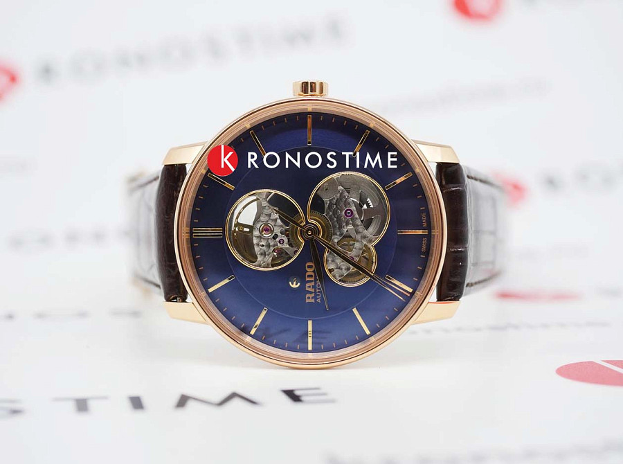 Часы Rado Coupole Classic Open Heart Automatic R22895215 — механические, металл сталь