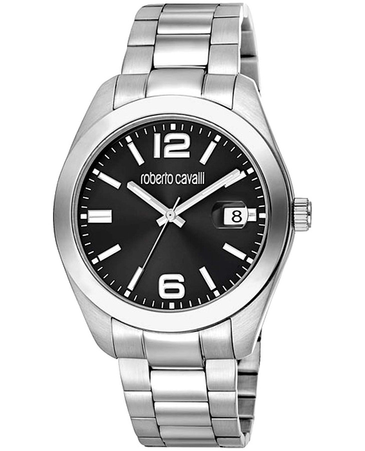 Часы Roberto Cavalli Sveglio RC5G051M0055 — мужские, черный