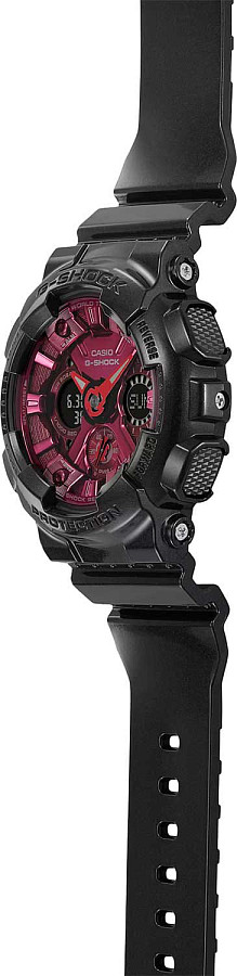 Часы Casio G-Shock GMA-S120RB-1ADR (GMA-S120RB-1a) — артикул GMA-S120RB-1ADR